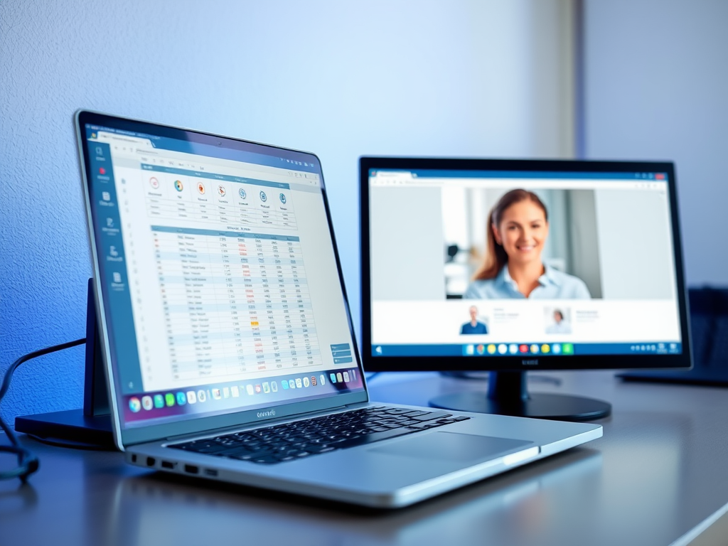 Jak zrobić dwa ekrany na laptopie i monitorze?