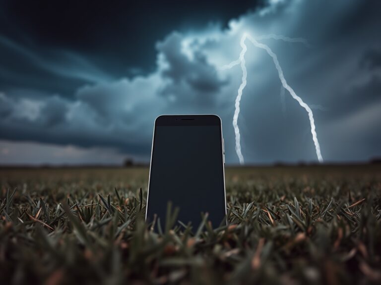 Czy telefon przyciąga pioruny? Fakty i mity