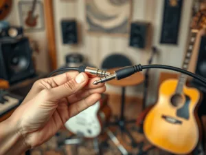 Jak połączyć dwa kable audio?