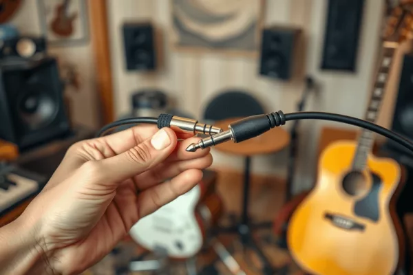 Jak połączyć dwa kable audio?