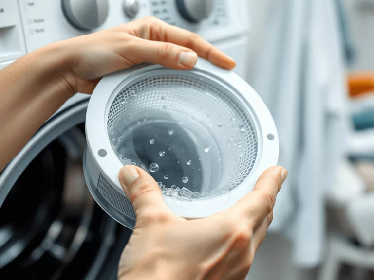 Jak samodzielnie wyczyścić filtr w pralce?