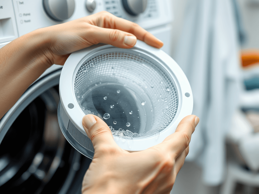 Jak samodzielnie wyczyścić filtr w pralce?