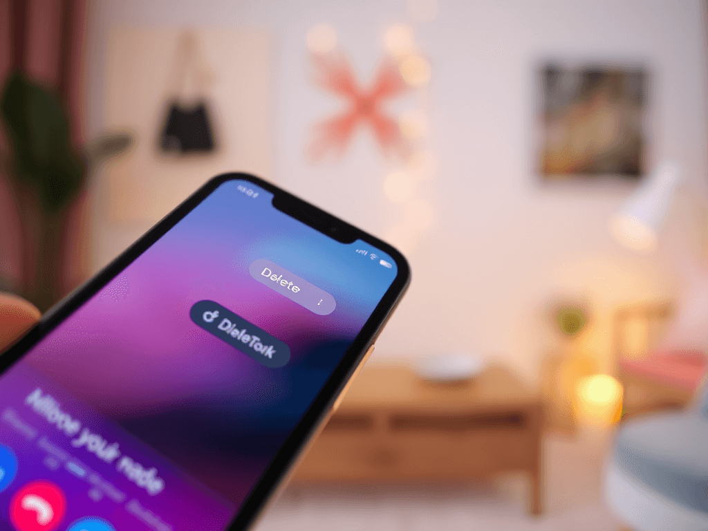 Jak usunąć film z TikToka?