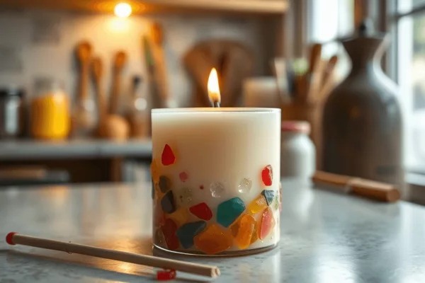 Jak zrobić świeczkę z resztek wosku?