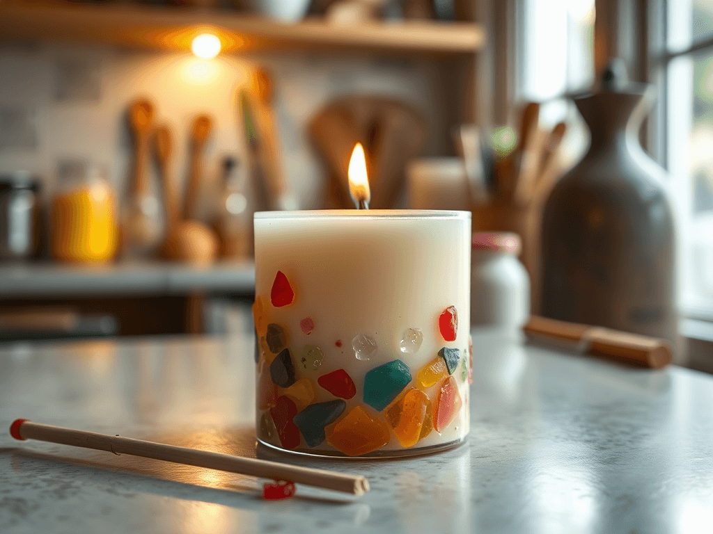 Jak zrobić świeczkę z resztek wosku?