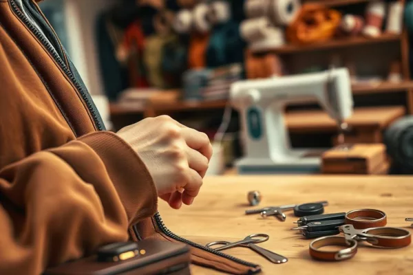 Jak naprawić uszkodzony suwak w kurtce?