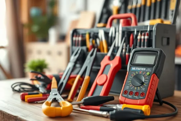 Jakie narzędzia są niezbędne do prac elektrycznych w domu?