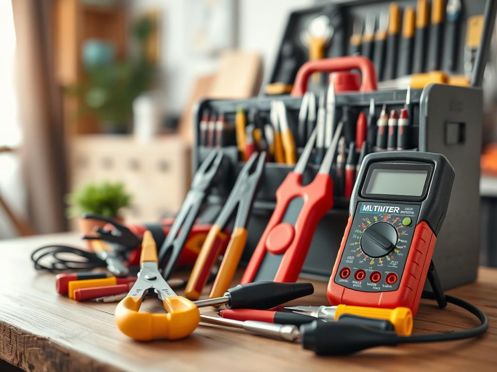 Jakie narzędzia są niezbędne do prac elektrycznych w domu?