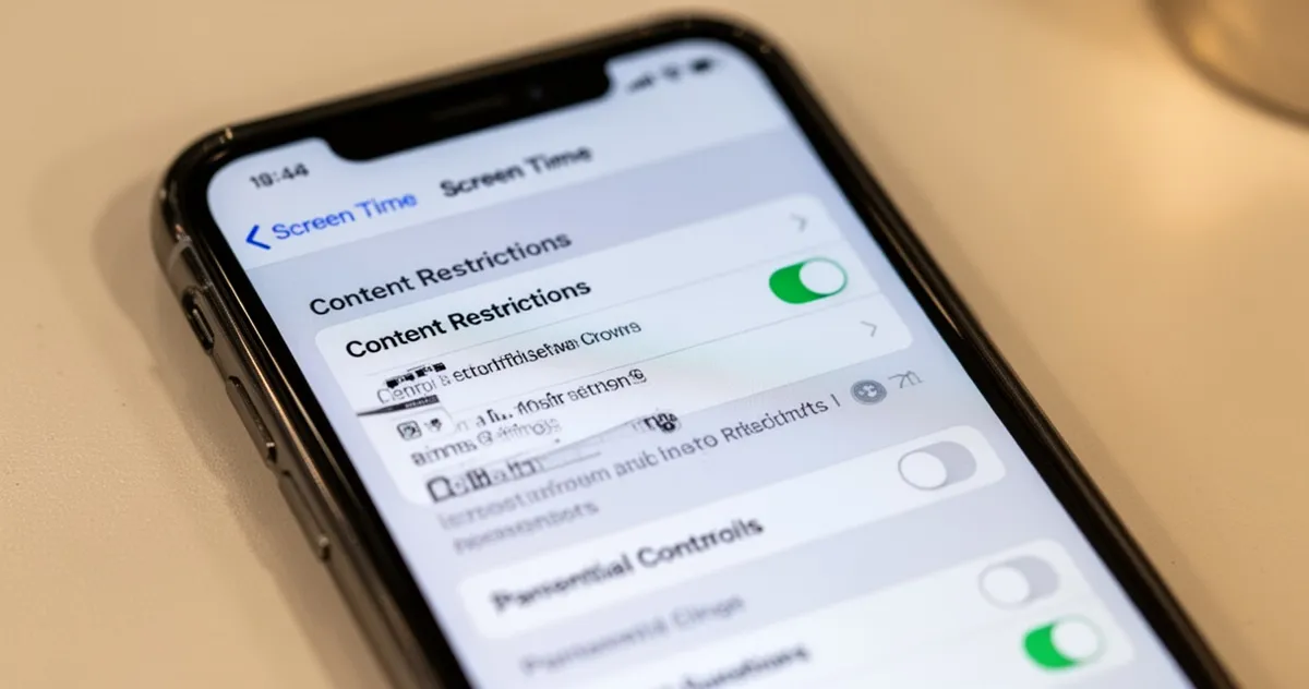 Ustawienia Czasu przed ekranem na iPhonie